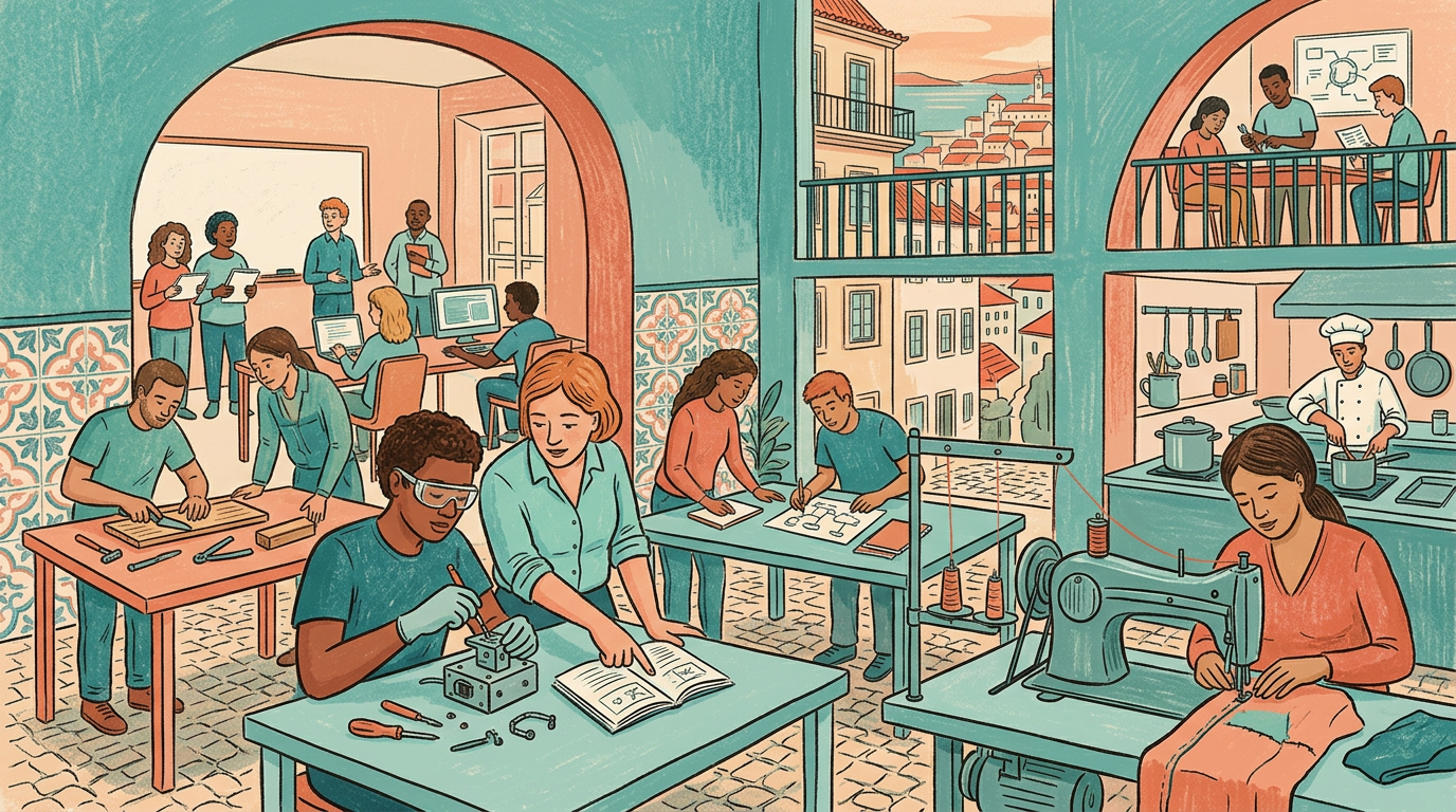 DGERT Vocational Courses Portugal Professional Development Guide